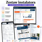 Zestaw instalatora: klimatyzacja i pompy ciepła